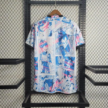 Japan 2024/25 Shirt - "Dragon Ball" Blue/Pink Jersey - Jenzo Anime