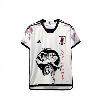 JAPAN ANIME 2022/23 AOT LEVI SHIRT - LIMITED EDITION JERSEY - Jenzo Anime