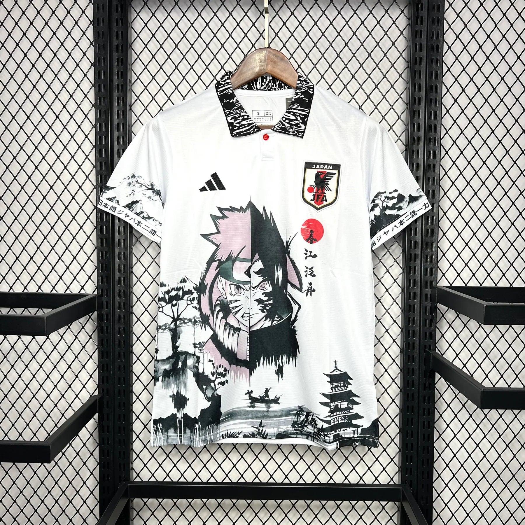 Japan Anime Special Edition Naruto x Sasuke 24/25 Shirt - Adidas Fan Jersey - Jenzo Anime